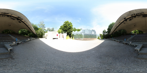 Naturtheater Grötzingen - Bühnenbild Schneewittchen